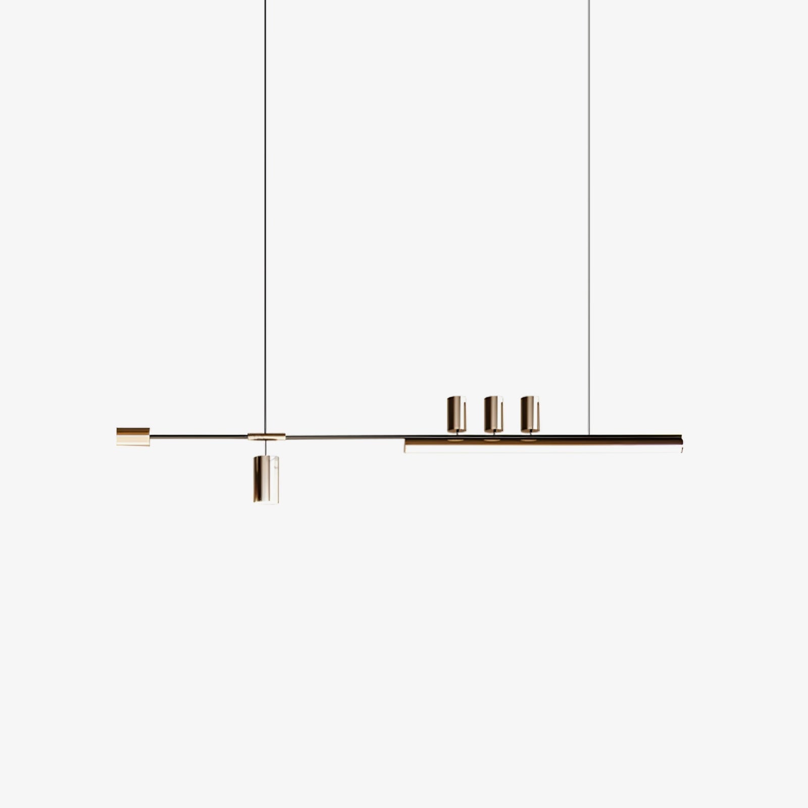 Aulten Modern Minimalist Linear Island Pendant Lamp-Neutral Decor
