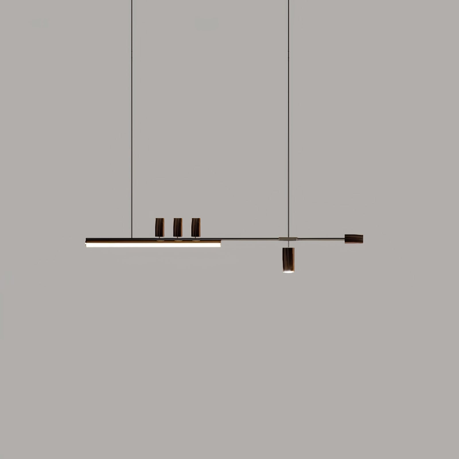 Aulten Modern Minimalist Linear Island Pendant Lamp-Neutral Decor