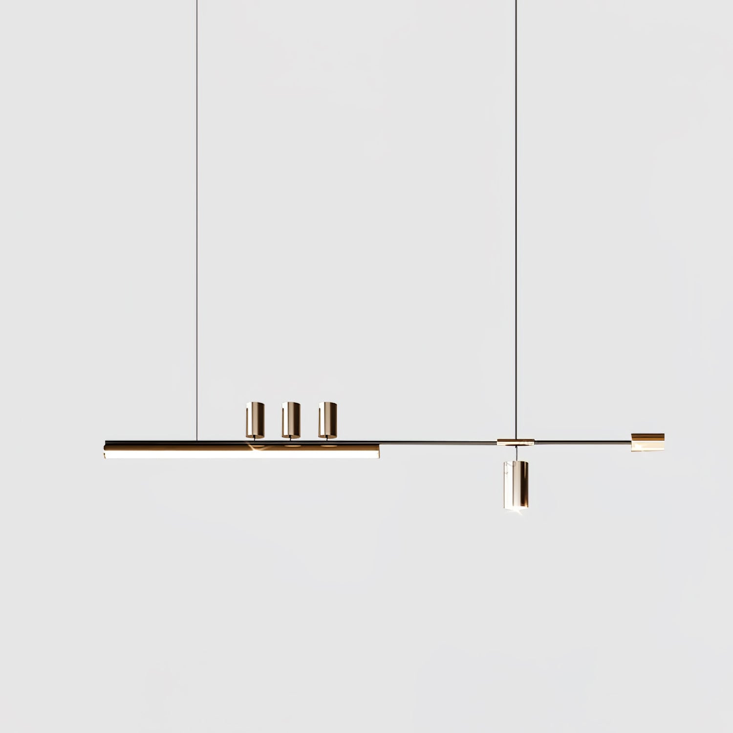 Aulten Modern Minimalist Linear Island Pendant Lamp-Neutral Decor