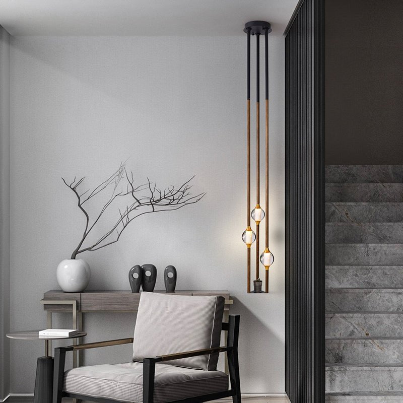 Linear Lumina Droplet Pendant Lamp-Neutral Decor