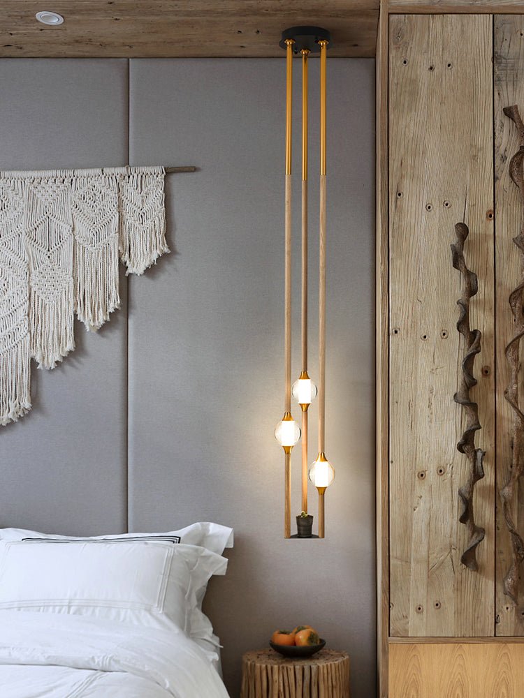 Linear Lumina Droplet Pendant Lamp-Neutral Decor