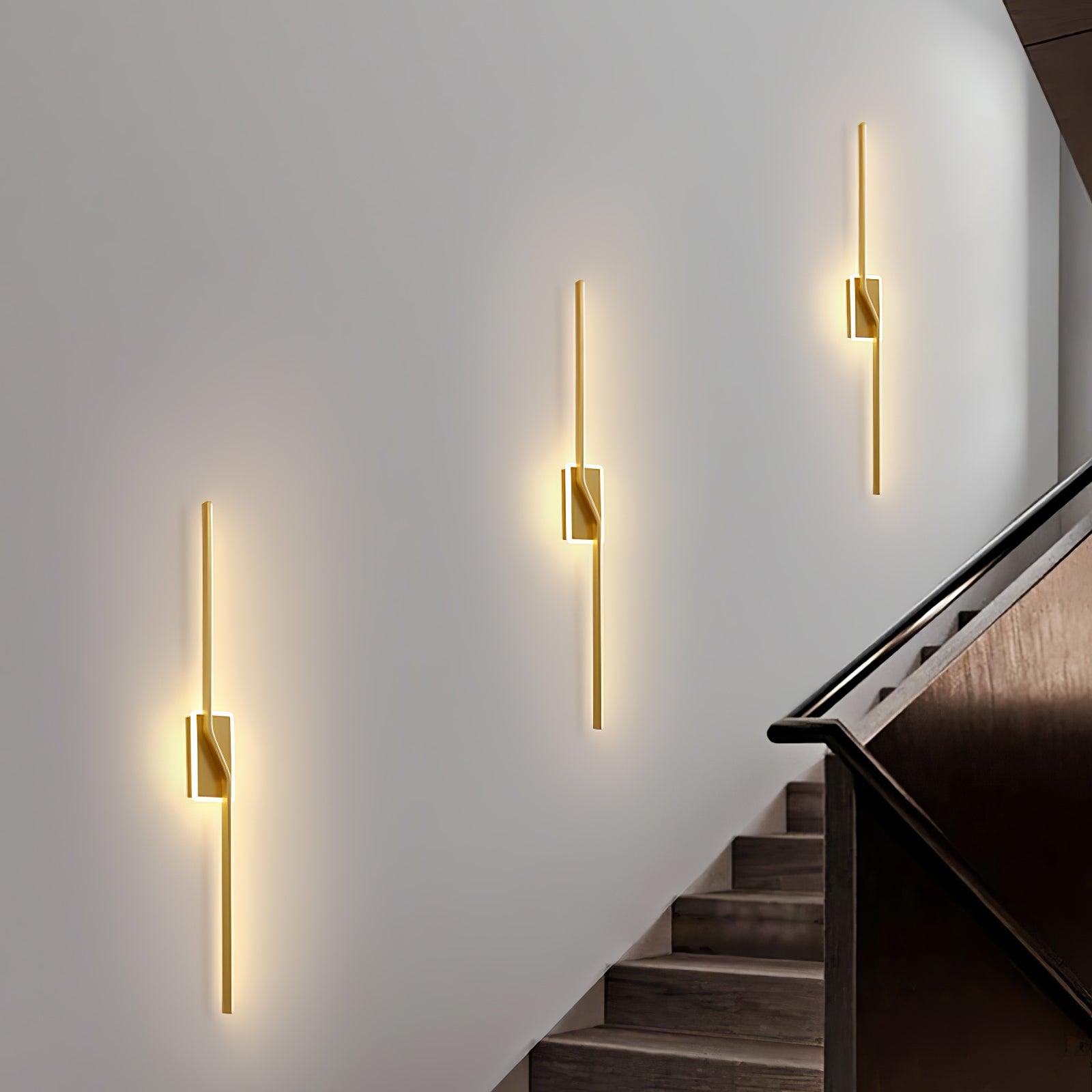 Cael Modern Minimalist Linear Strip Wall Light-Neutral Decor