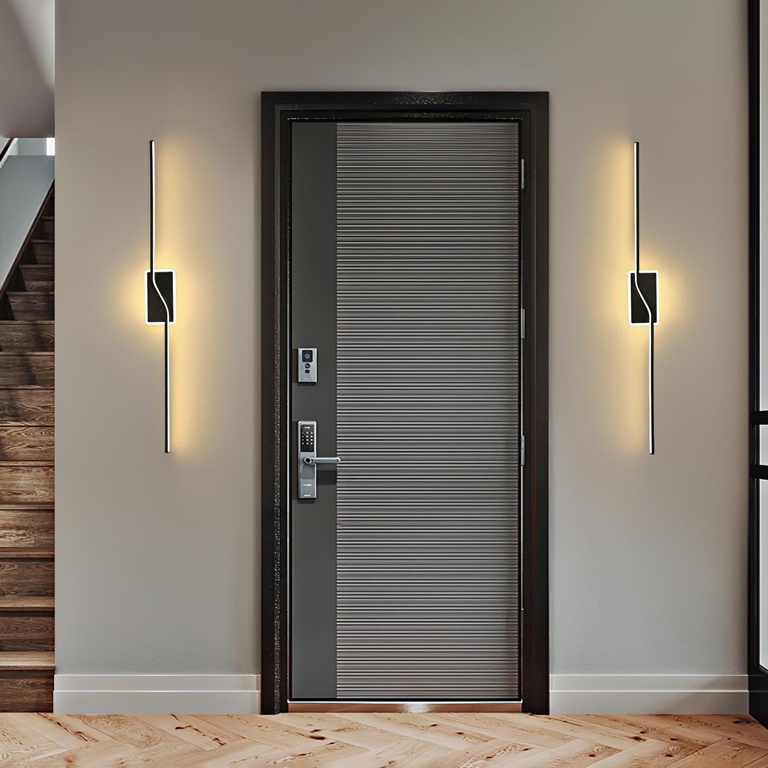 Cael Modern Minimalist Linear Strip Wall Light-Neutral Decor