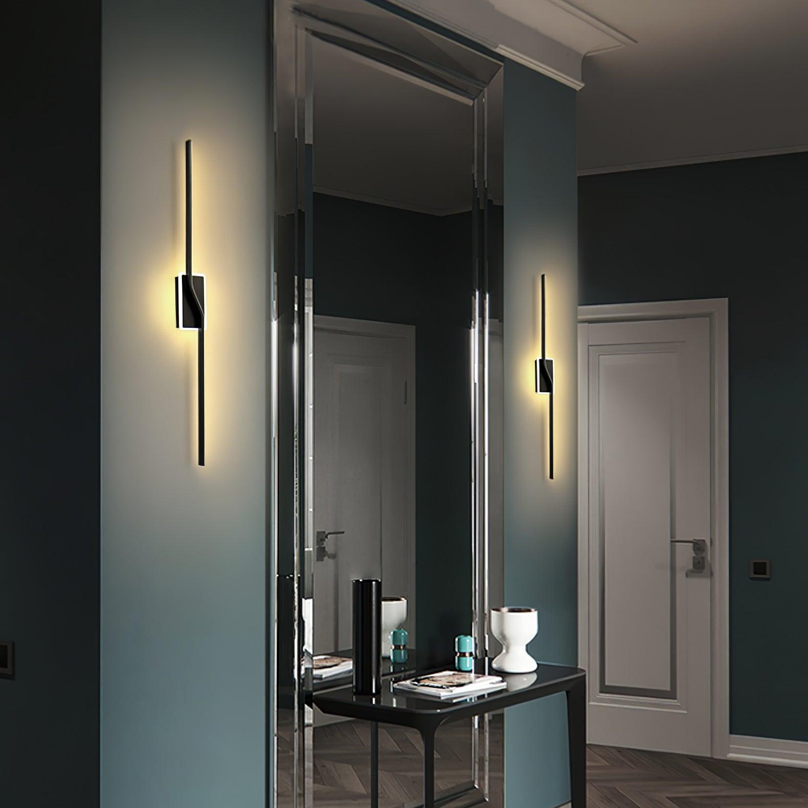 Cael Modern Minimalist Linear Strip Wall Light-Neutral Decor