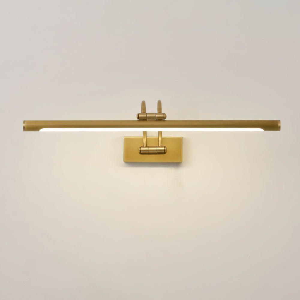 Valem Linear Vanity Brass Wall Light-Neutral Decor