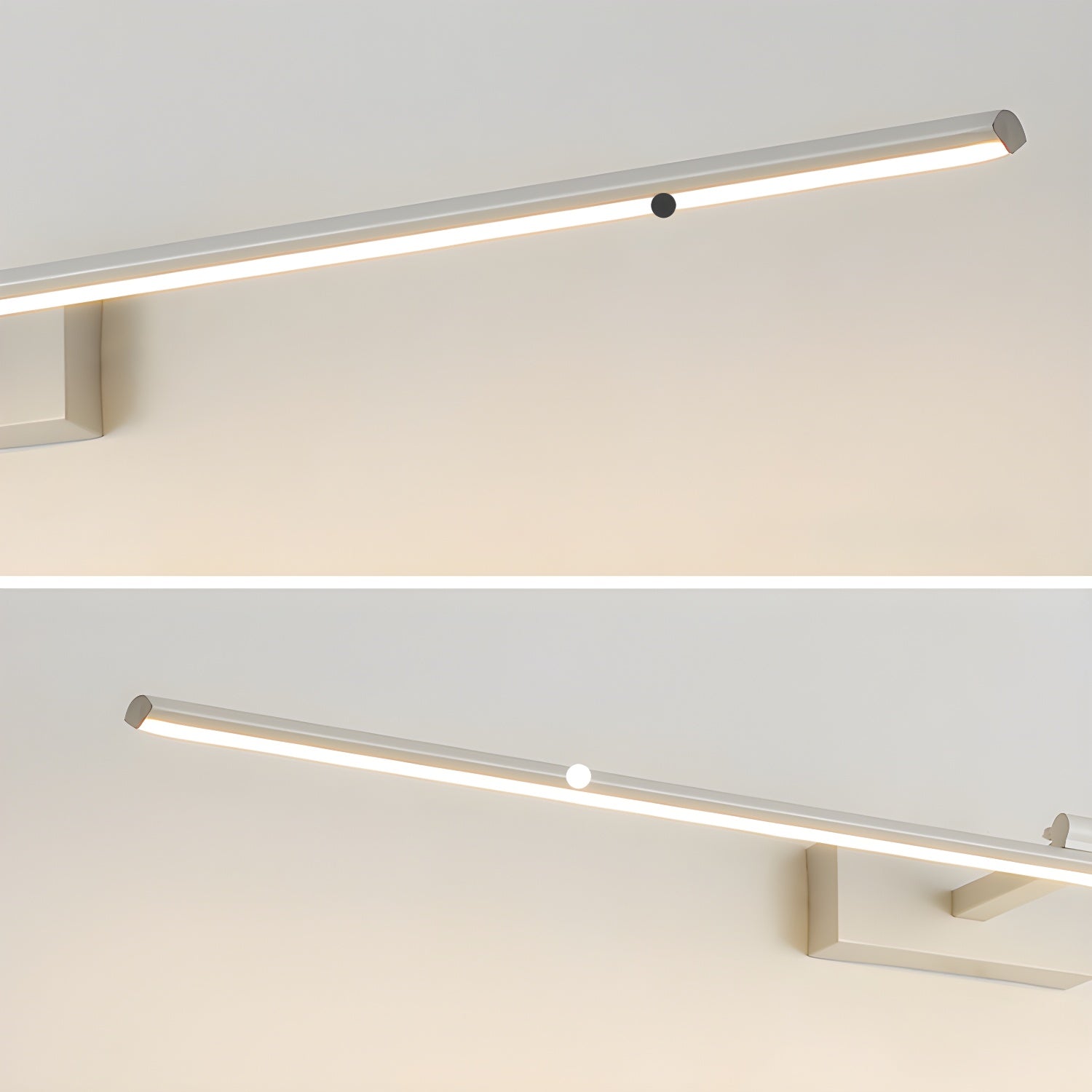 Linear Modern Minimalist Bathroom Wall Lamp-Neutral Decor