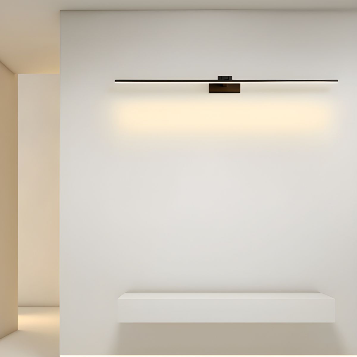 Linear Modern Minimalist Bathroom Wall Lamp-Neutral Decor