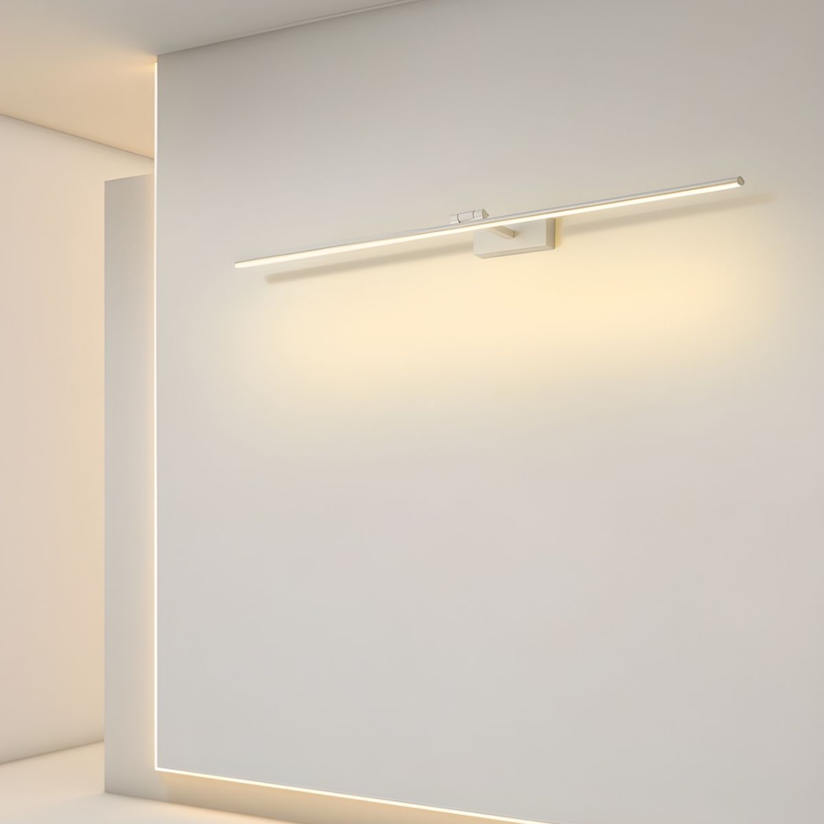 Linear Modern Minimalist Bathroom Wall Lamp-Neutral Decor