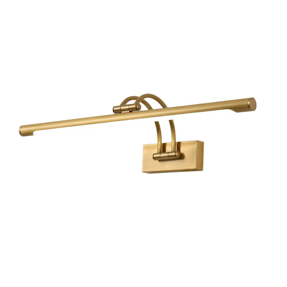 Valem Linear Vanity Brass Wall Light-Neutral Decor