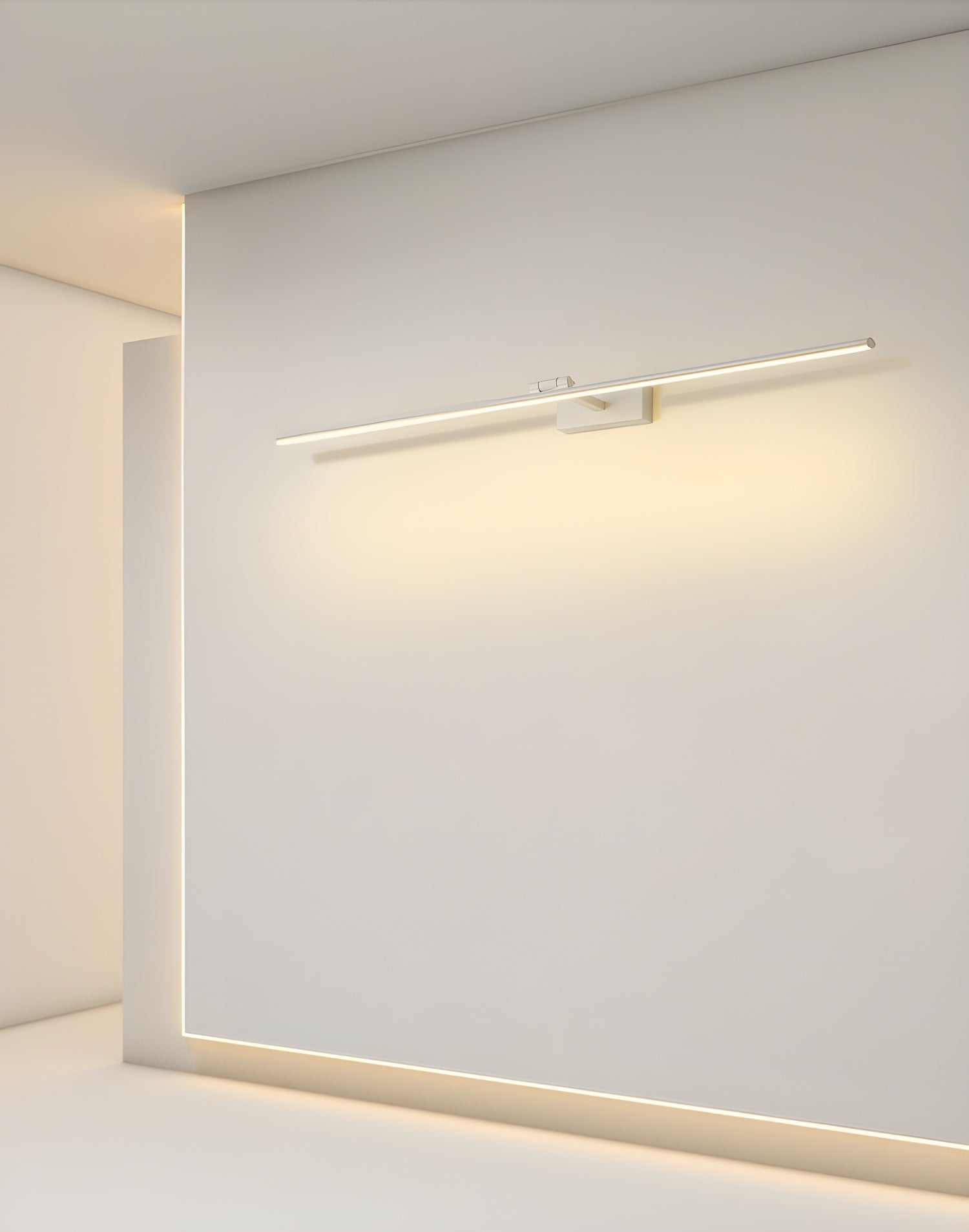 Linear Modern Minimalist Bathroom Wall Lamp-Neutral Decor