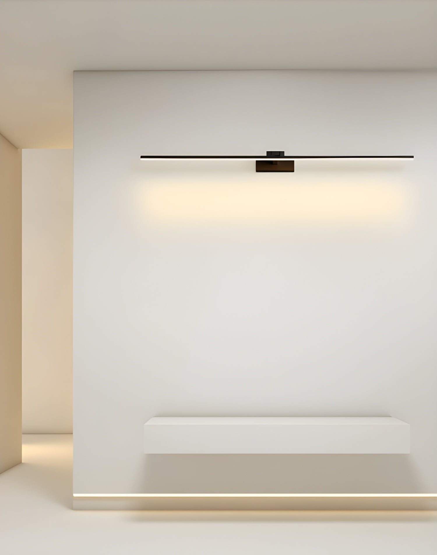 Linear Modern Minimalist Bathroom Wall Lamp-Neutral Decor