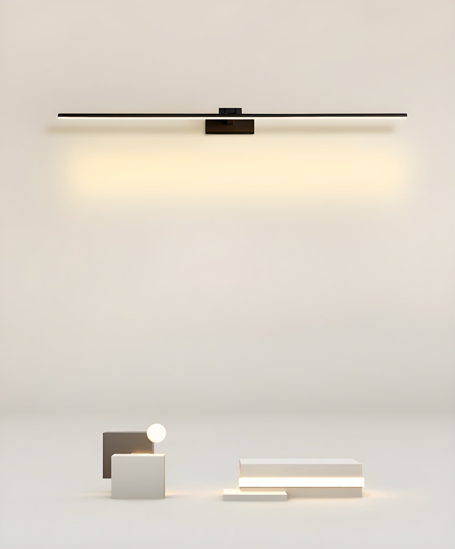 Linear Modern Minimalist Bathroom Wall Lamp-Neutral Decor