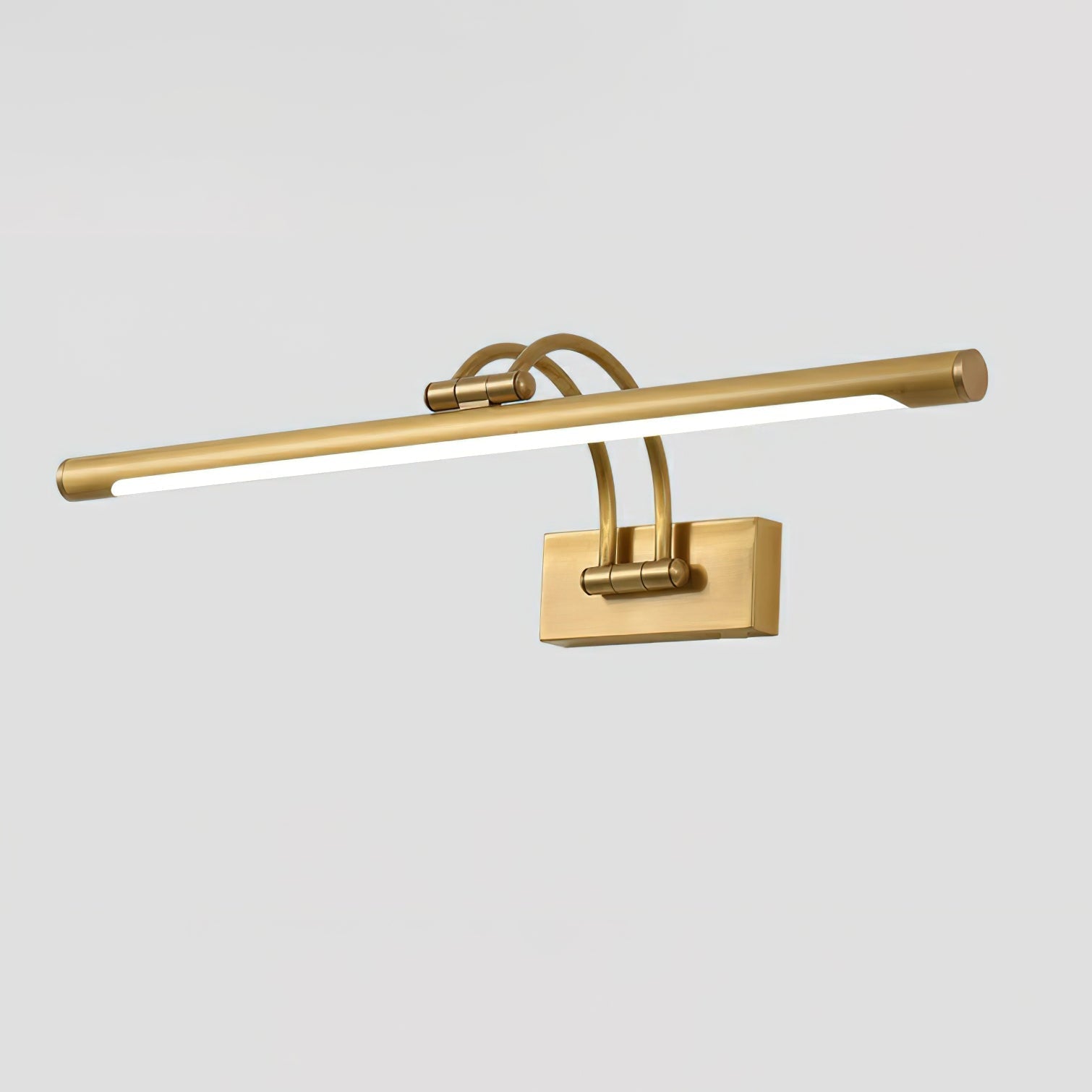 Valem Linear Vanity Brass Wall Light-Neutral Decor