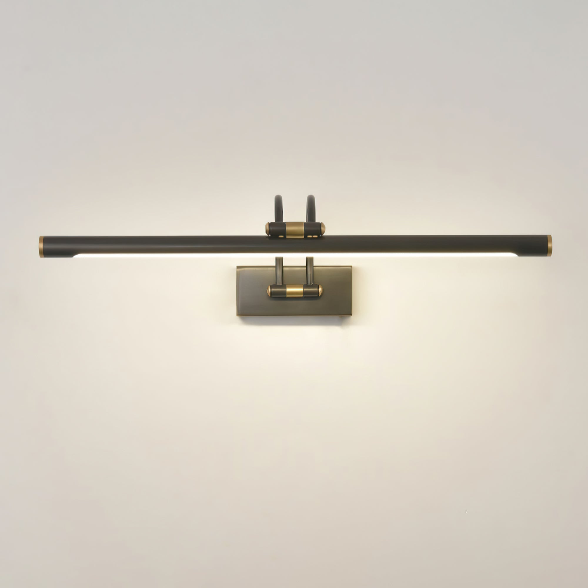 Valem Linear Vanity Brass Wall Light-Neutral Decor