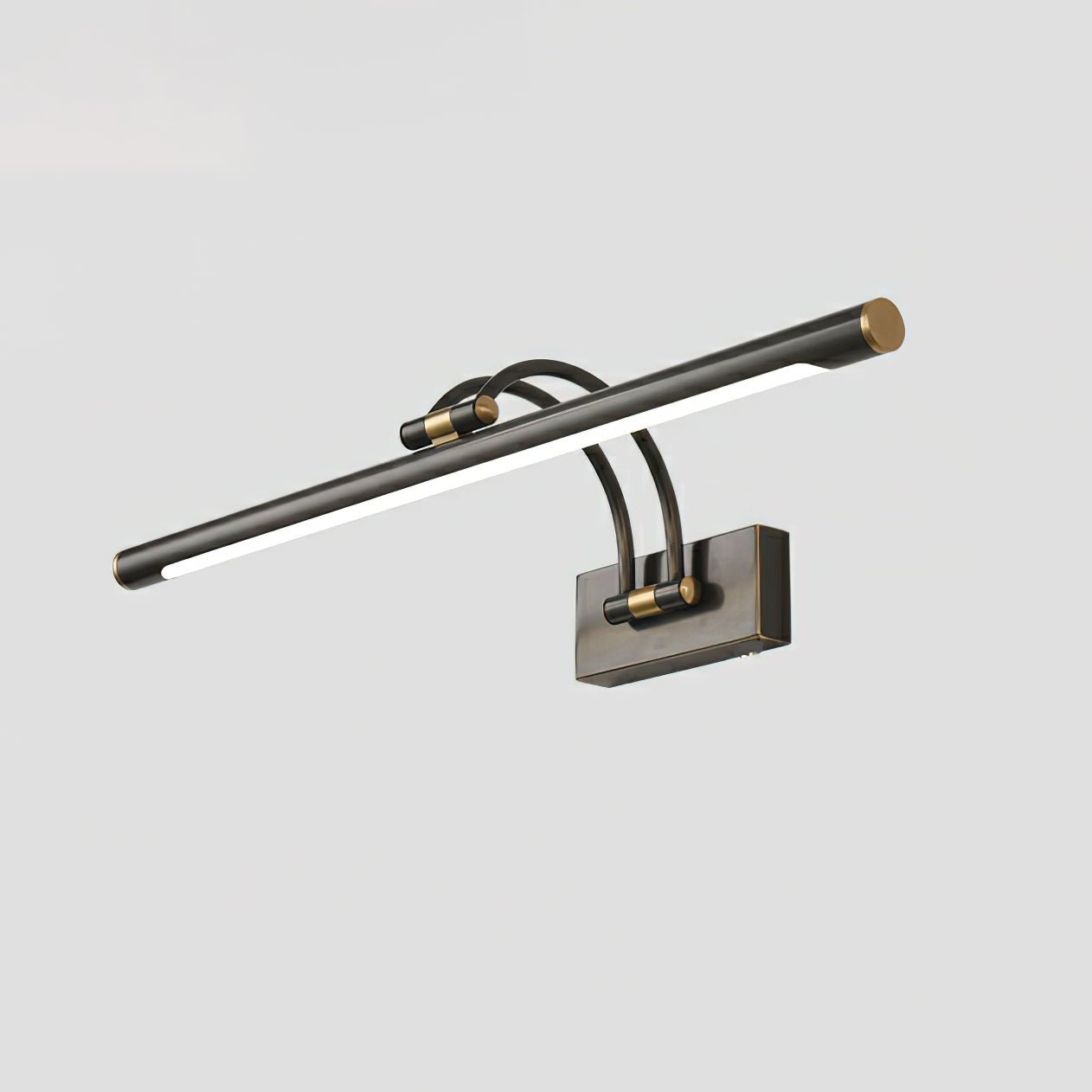 Valem Linear Vanity Brass Wall Light-Neutral Decor