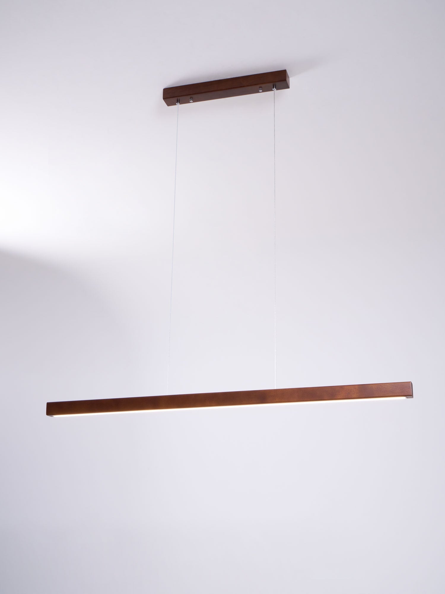 Elowen Linear Minimalist Wood Pendant Light-Neutral Decor