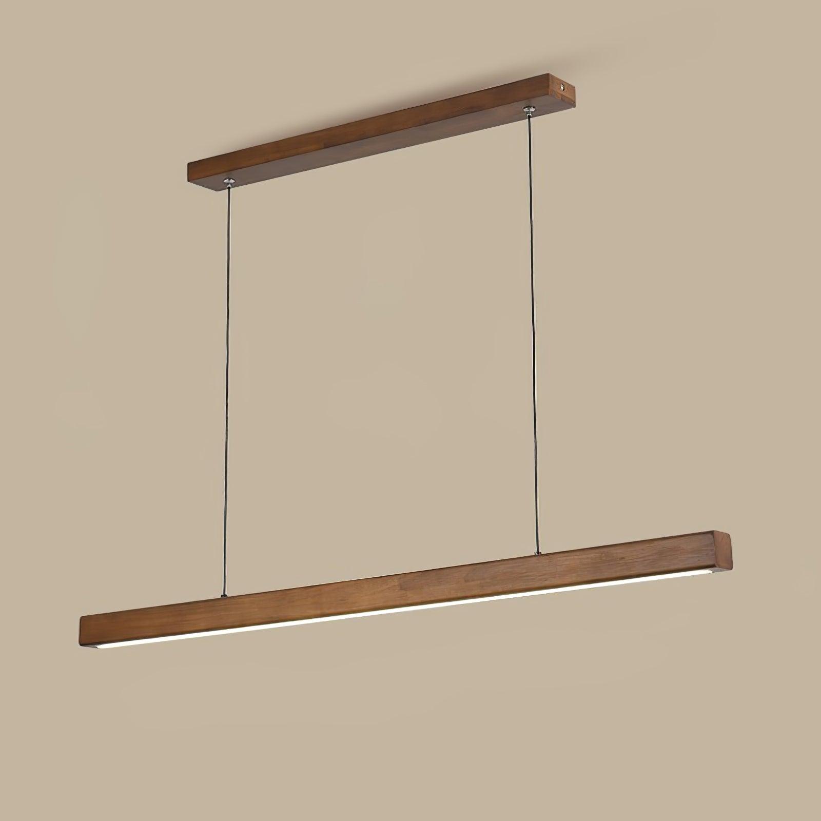 Aro Wooden Pendant Light-Neutral Decor
