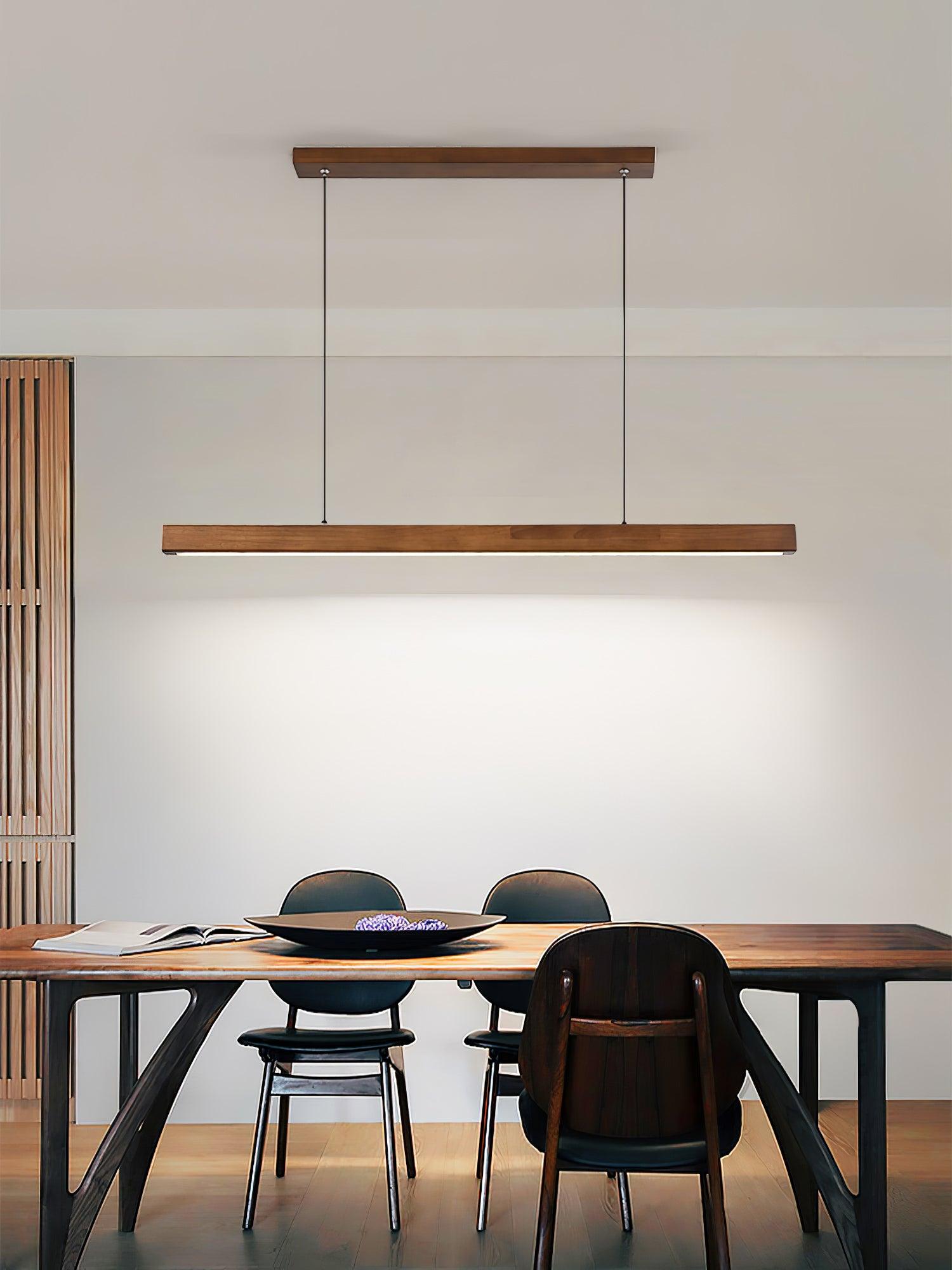 Aro Wooden Pendant Light-Neutral Decor