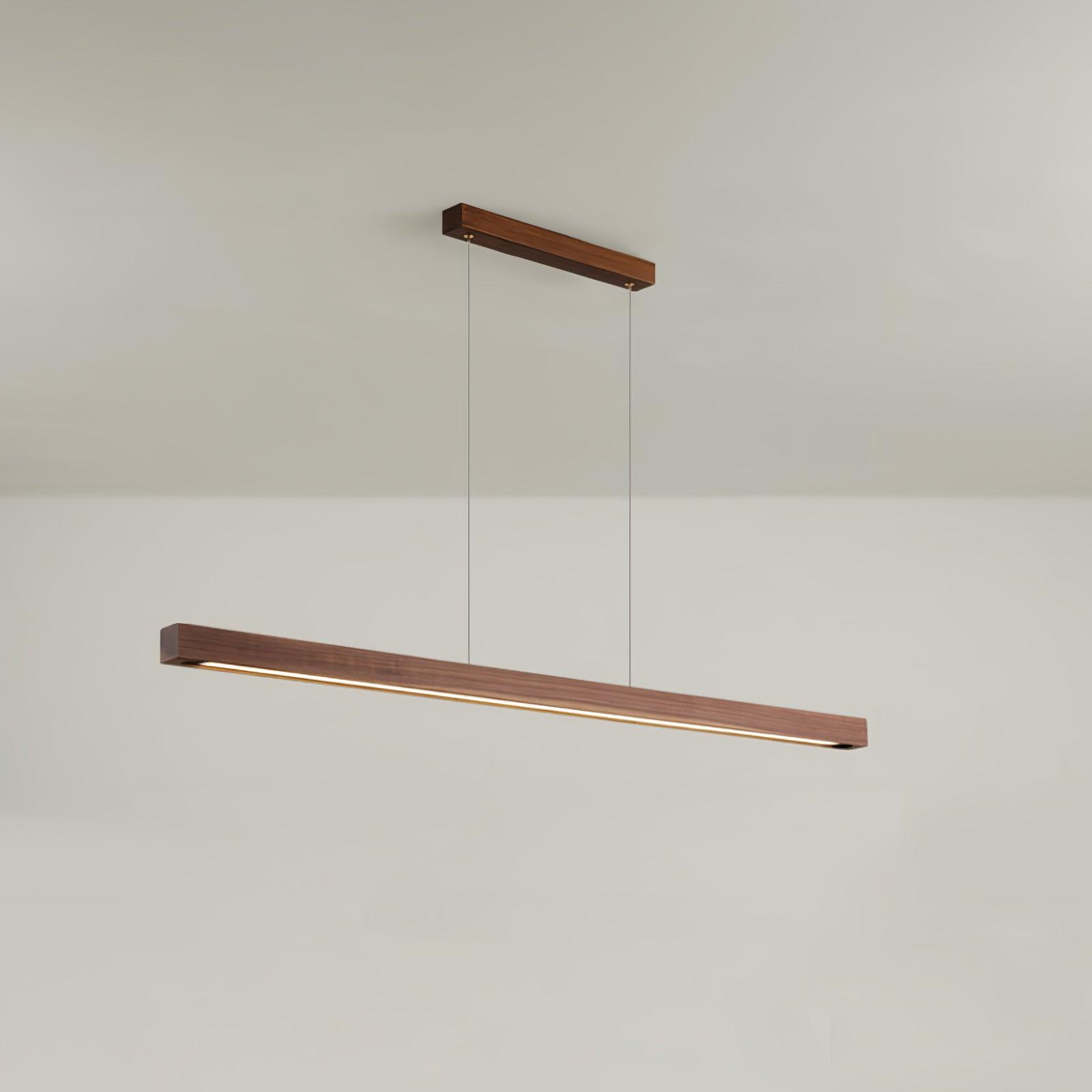 Aro Wooden Pendant Light-Neutral Decor