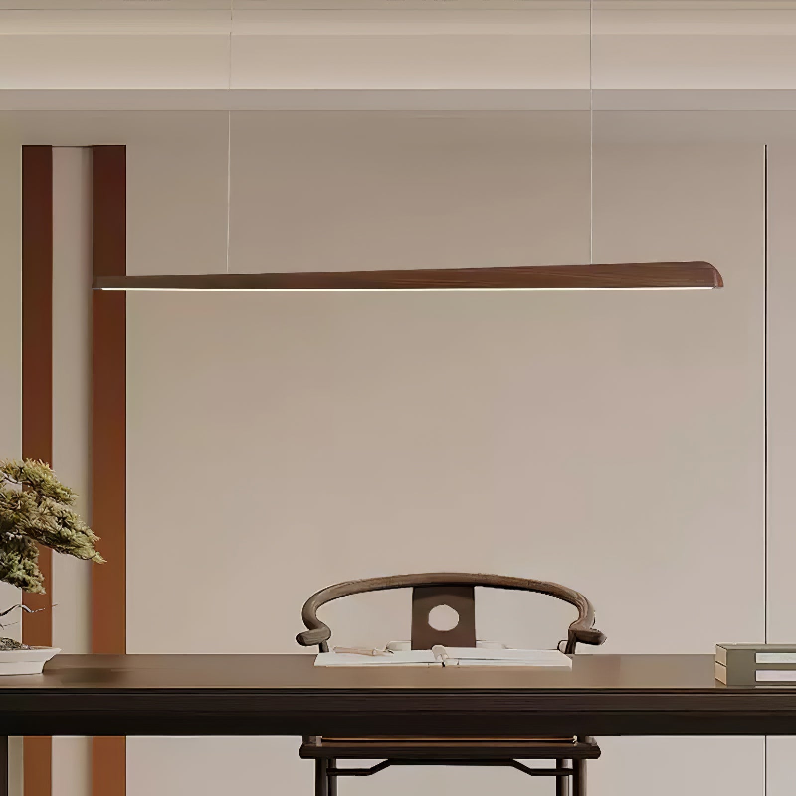 Reloz Wood Minimalist Pendant Lamp-Neutral Decor
