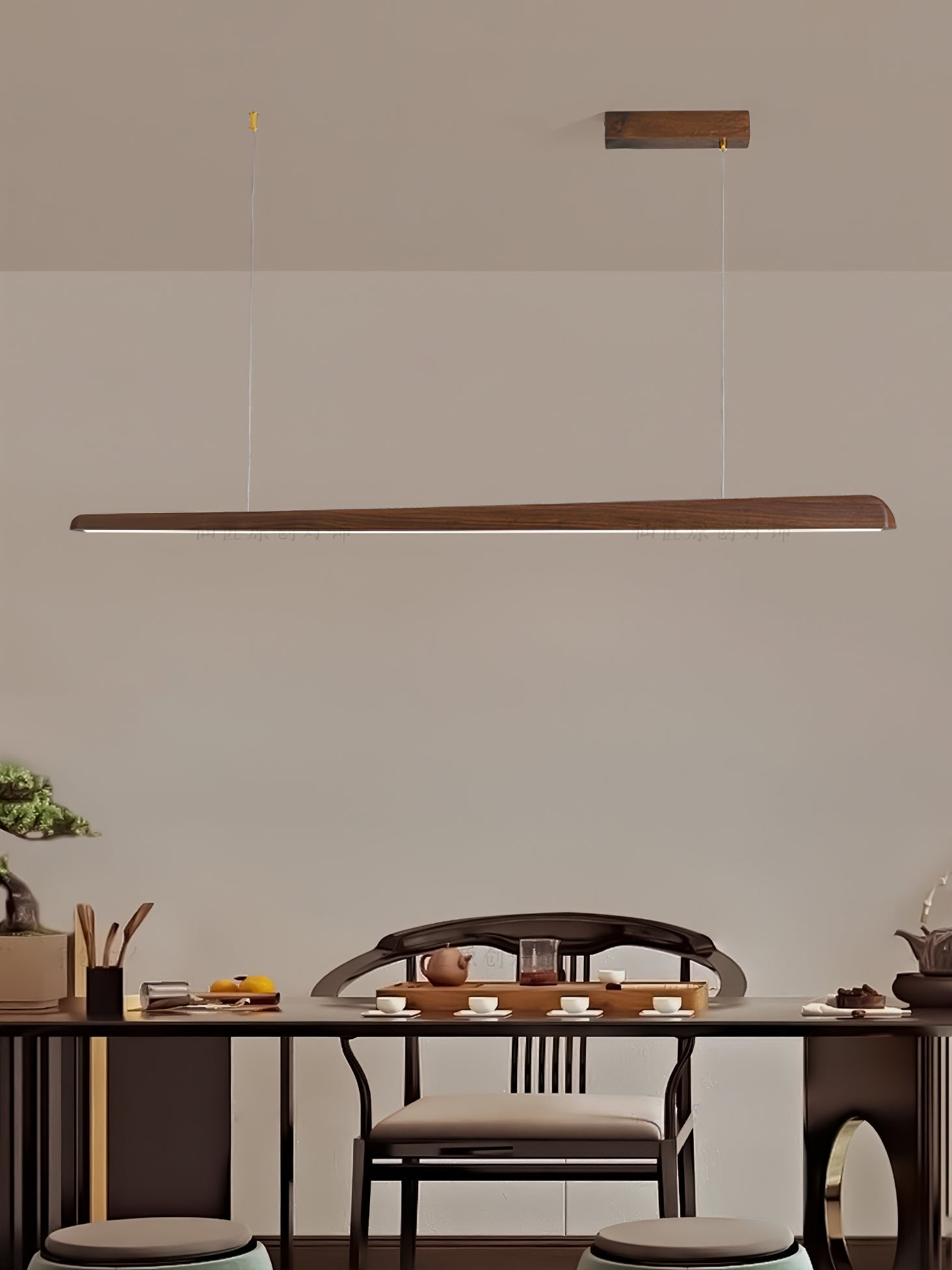 Reloz Wood Minimalist Pendant Lamp-Neutral Decor