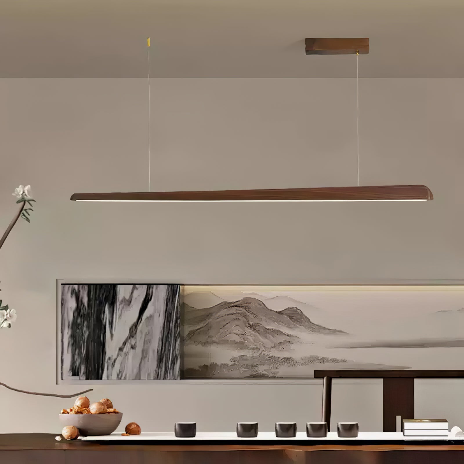 Reloz Wood Minimalist Pendant Lamp-Neutral Decor