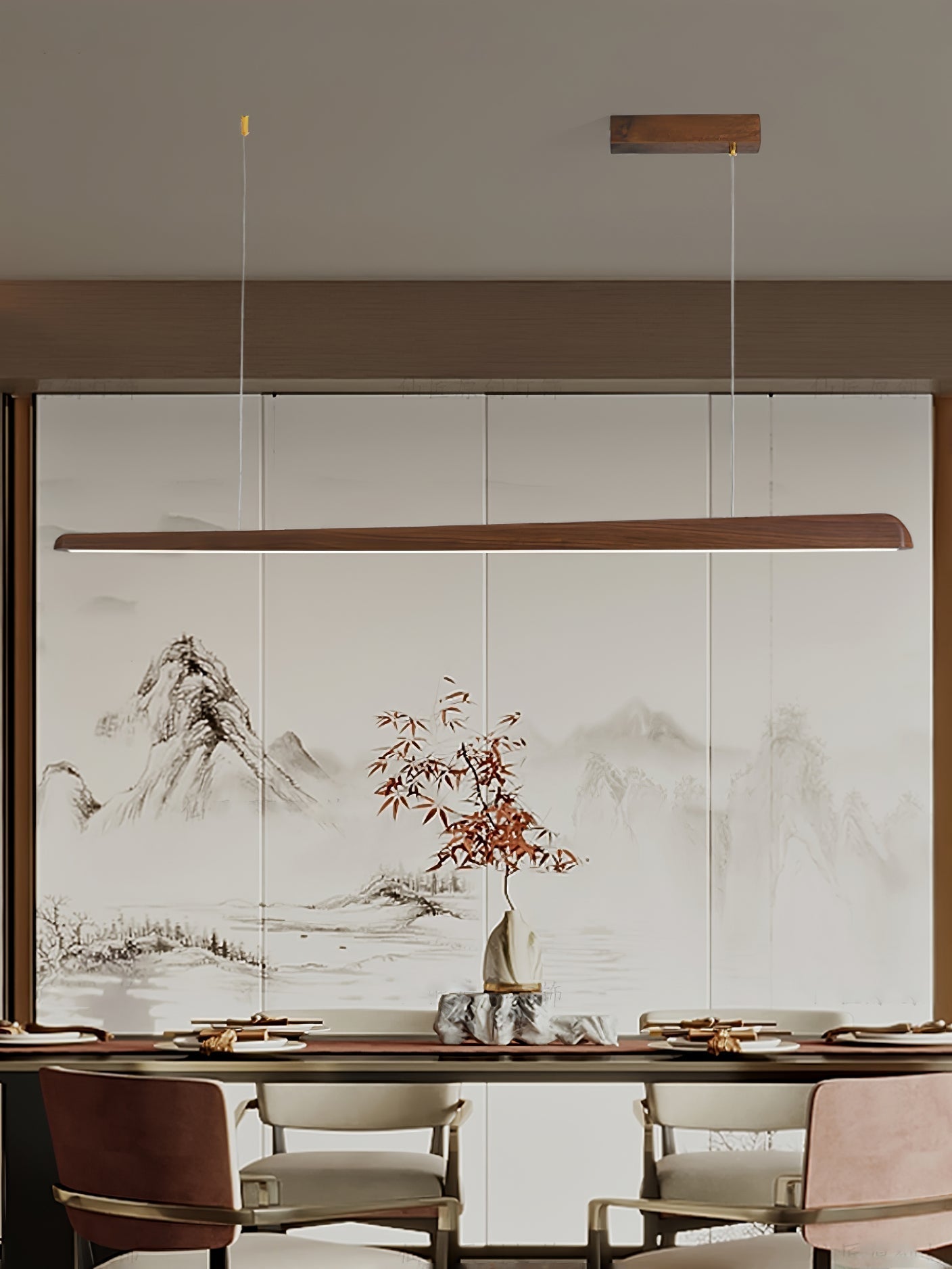 Reloz Wood Minimalist Pendant Lamp-Neutral Decor