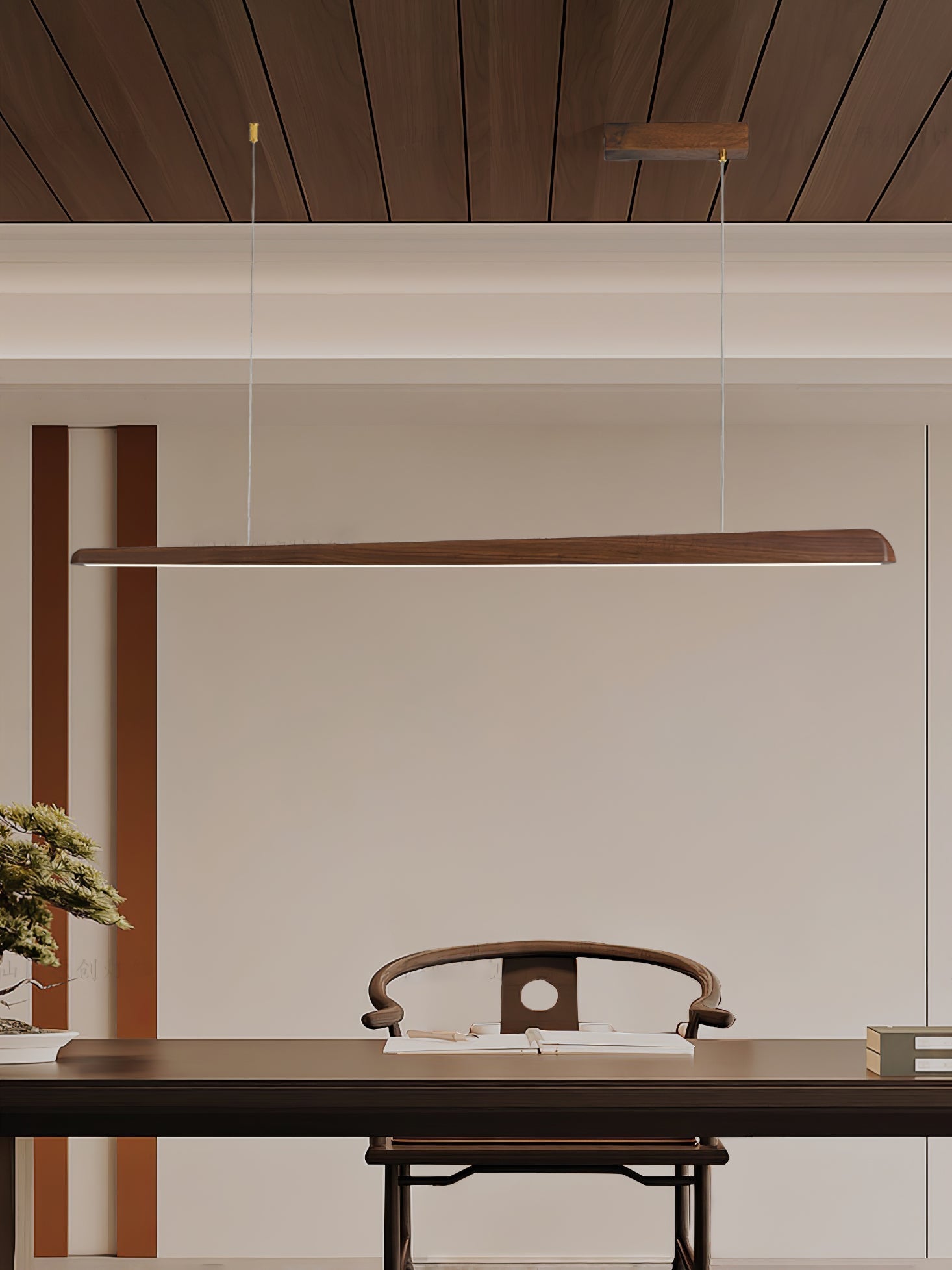 Reloz Wood Minimalist Pendant Lamp-Neutral Decor