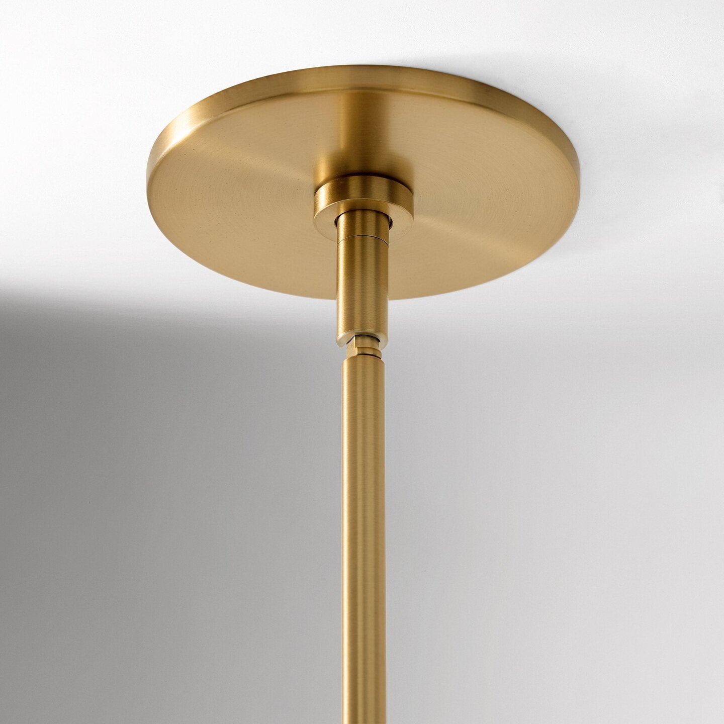 Linen Cone Linear Chandelier-Neutral Decor