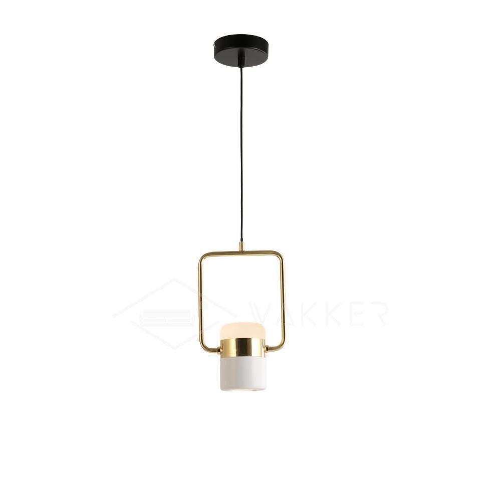 Lirael Pendant Lamp Adjustable Glass with Brass-Neutral Decor