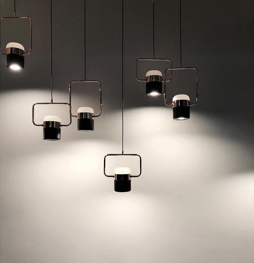 Lirael Pendant Lamp Adjustable Glass with Brass-Neutral Decor