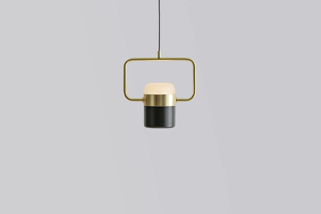 Lirael Pendant Lamp Adjustable Glass with Brass-Neutral Decor