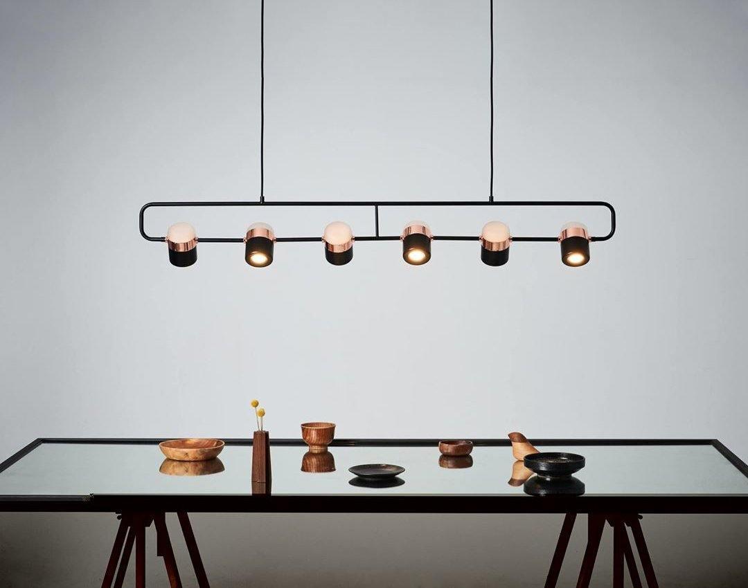 Lirael Pendant Lamp Adjustable Glass with Brass-Neutral Decor