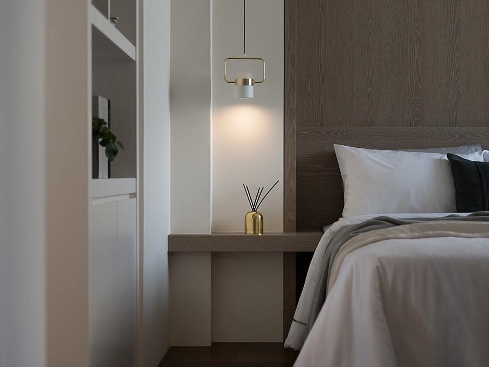 Lirael Pendant Lamp Adjustable Glass with Brass-Neutral Decor