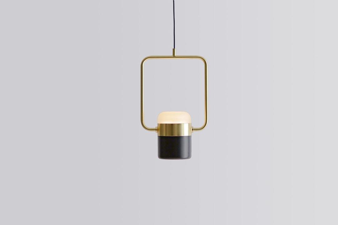 Lirael Pendant Lamp Adjustable Glass with Brass-Neutral Decor