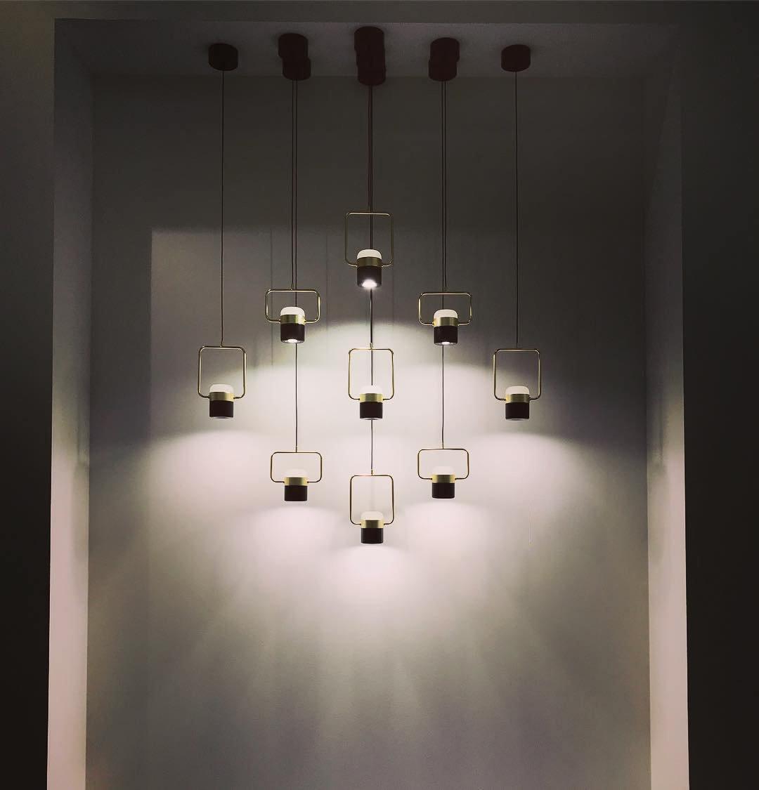 Lirael Pendant Lamp Adjustable Glass with Brass-Neutral Decor