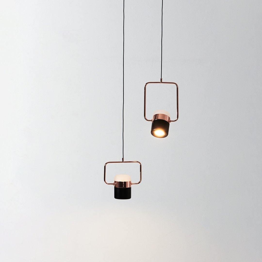 Lirael Pendant Lamp Adjustable Glass with Brass-Neutral Decor