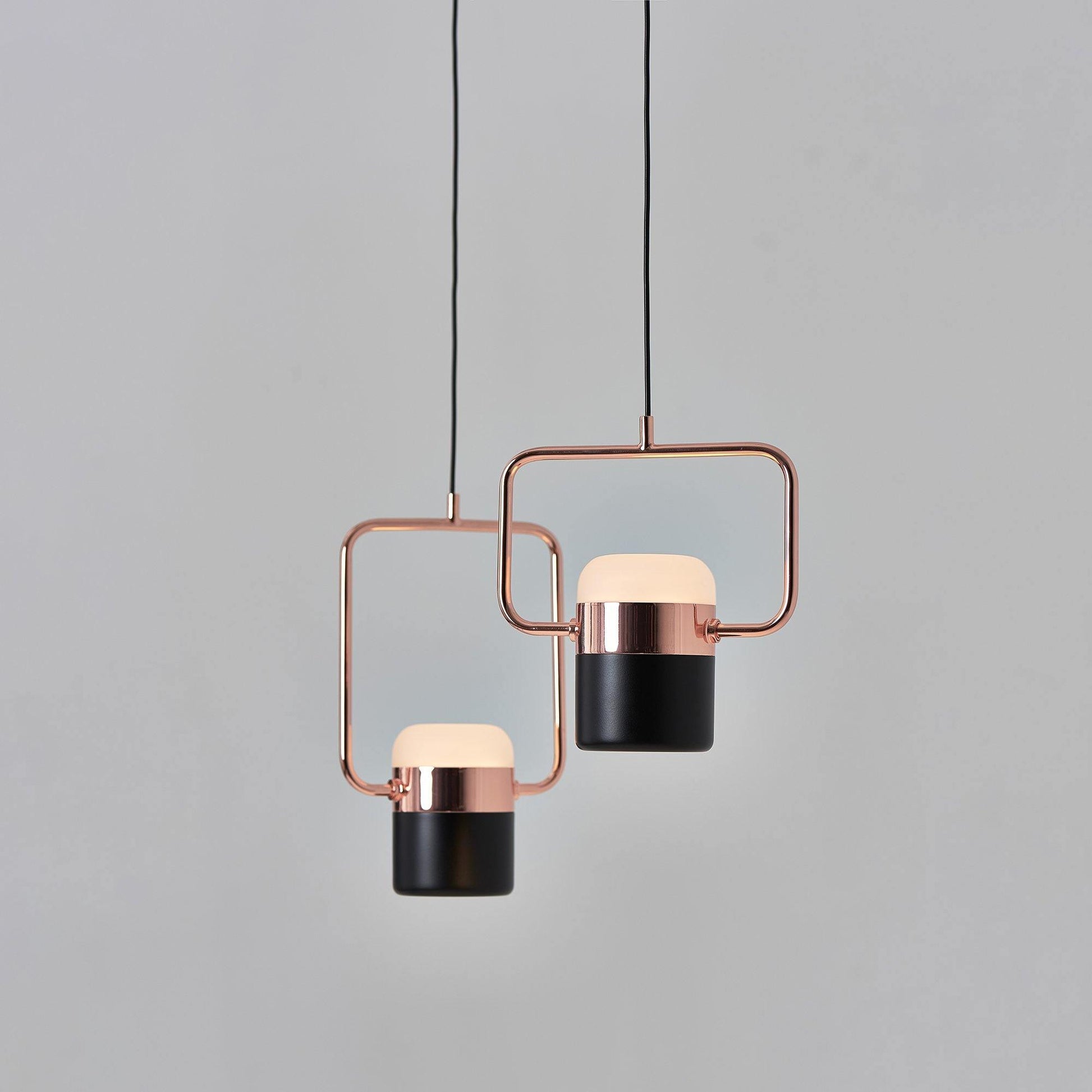 Lirael Pendant Lamp Adjustable Glass with Brass-Neutral Decor