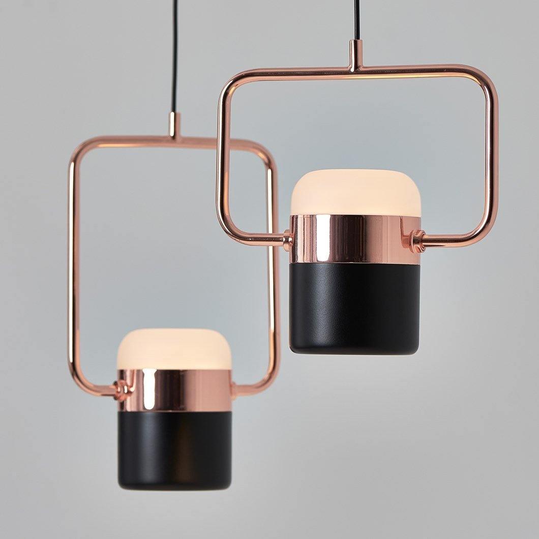 Lirael Pendant Lamp Adjustable Glass with Brass-Neutral Decor