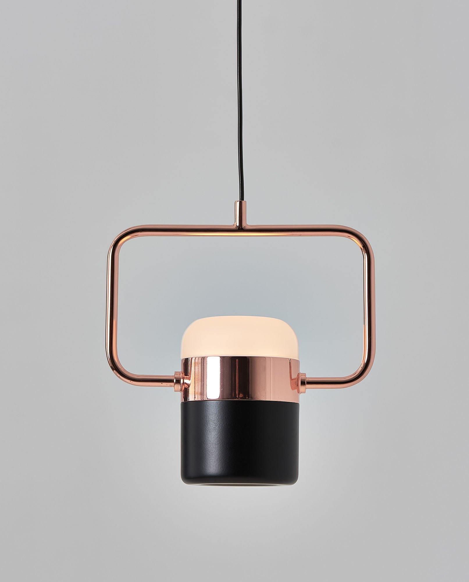 Lirael Pendant Lamp Adjustable Glass with Brass-Neutral Decor