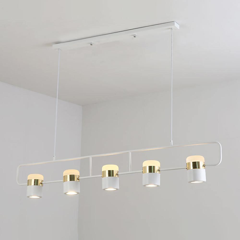 Lirael Pendant Lamp Adjustable Glass with Brass-Neutral Decor