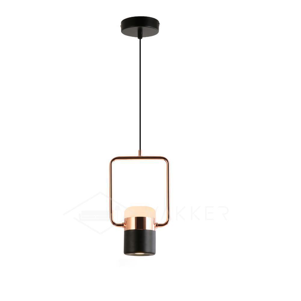Lirael Pendant Lamp Adjustable Glass with Brass-Neutral Decor