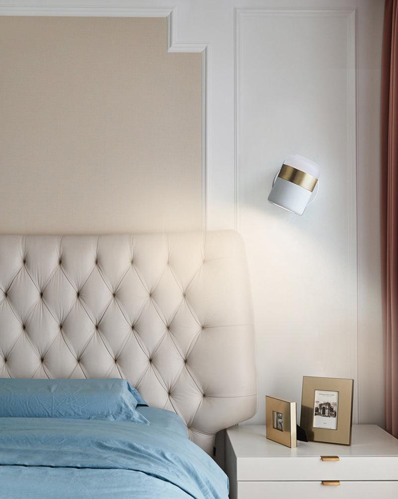 Lustra Wall Lamp Black Glass Adjustable-Neutral Decor