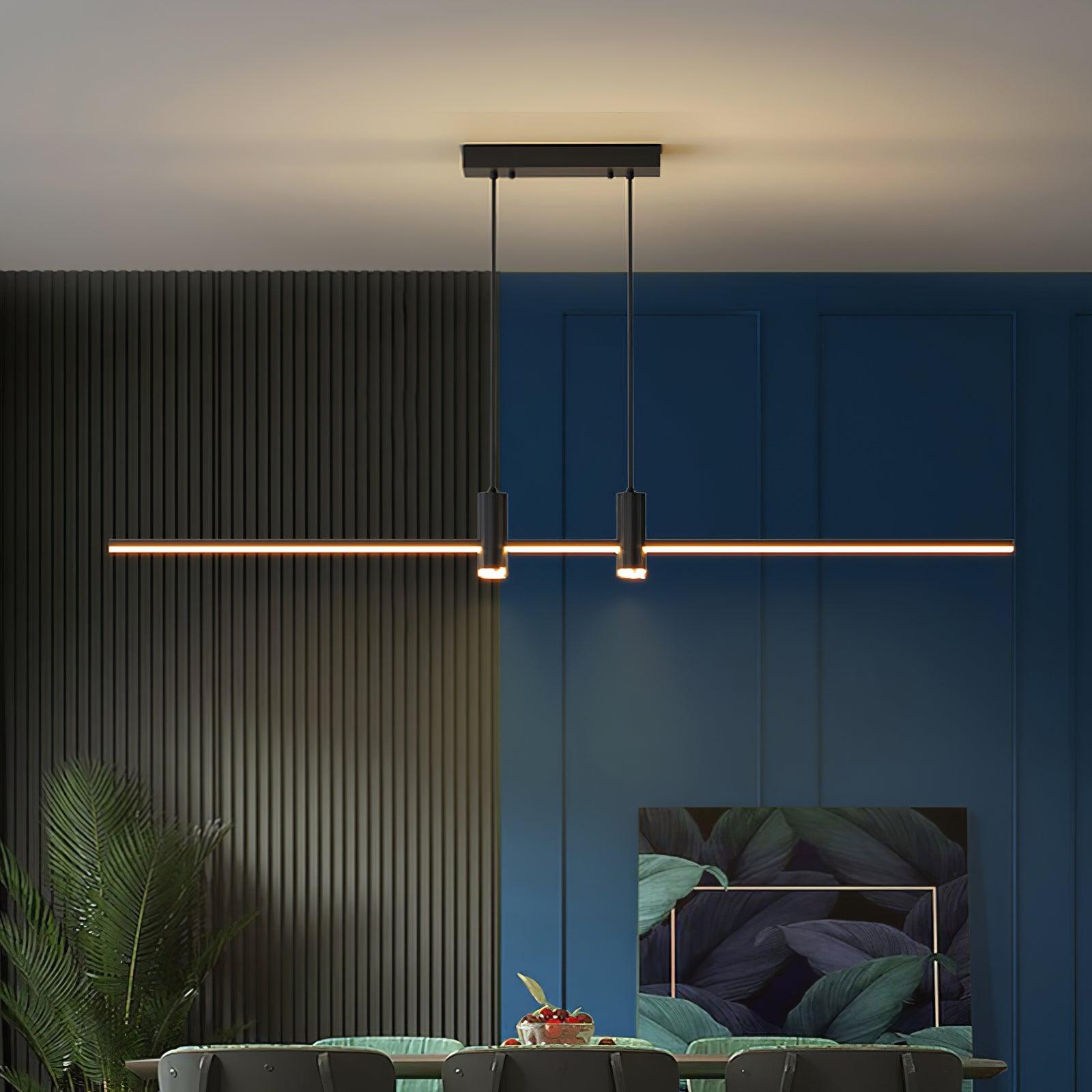 Lustra Pendant Lamp Gold Minimalist for Dining-Neutral Decor