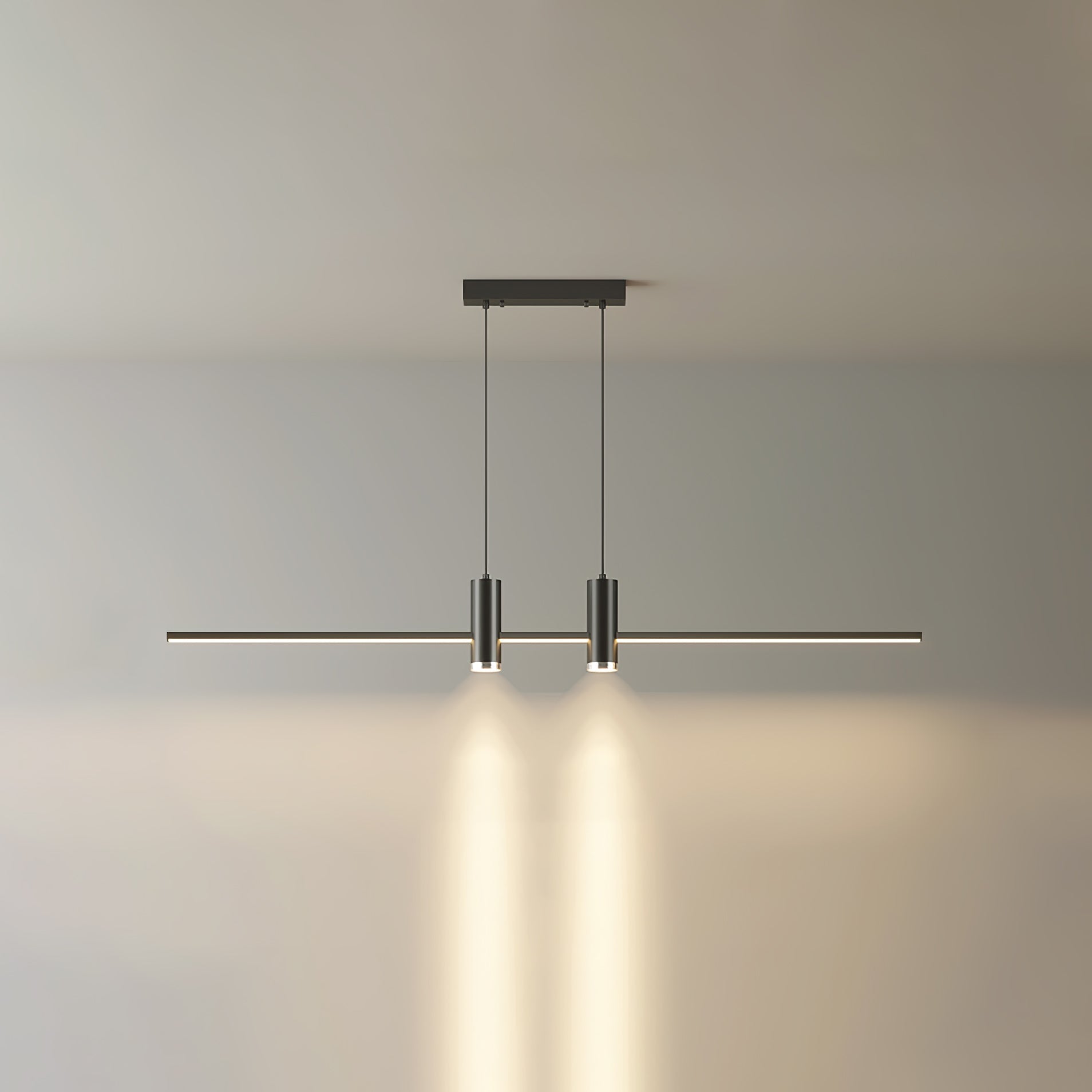 Lustra Pendant Lamp Gold Minimalist for Dining-Neutral Decor