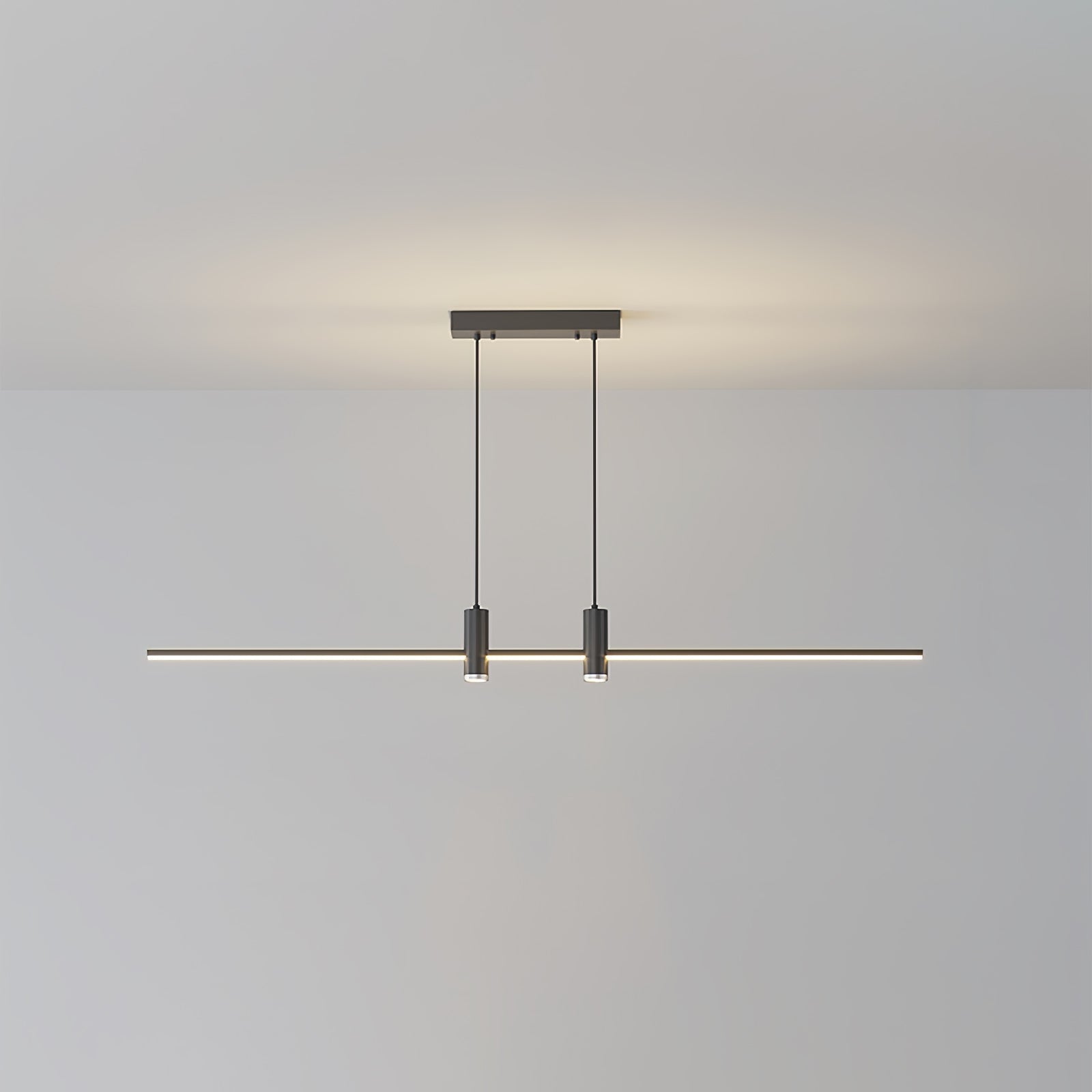 Lustra Pendant Lamp Gold Minimalist for Dining-Neutral Decor