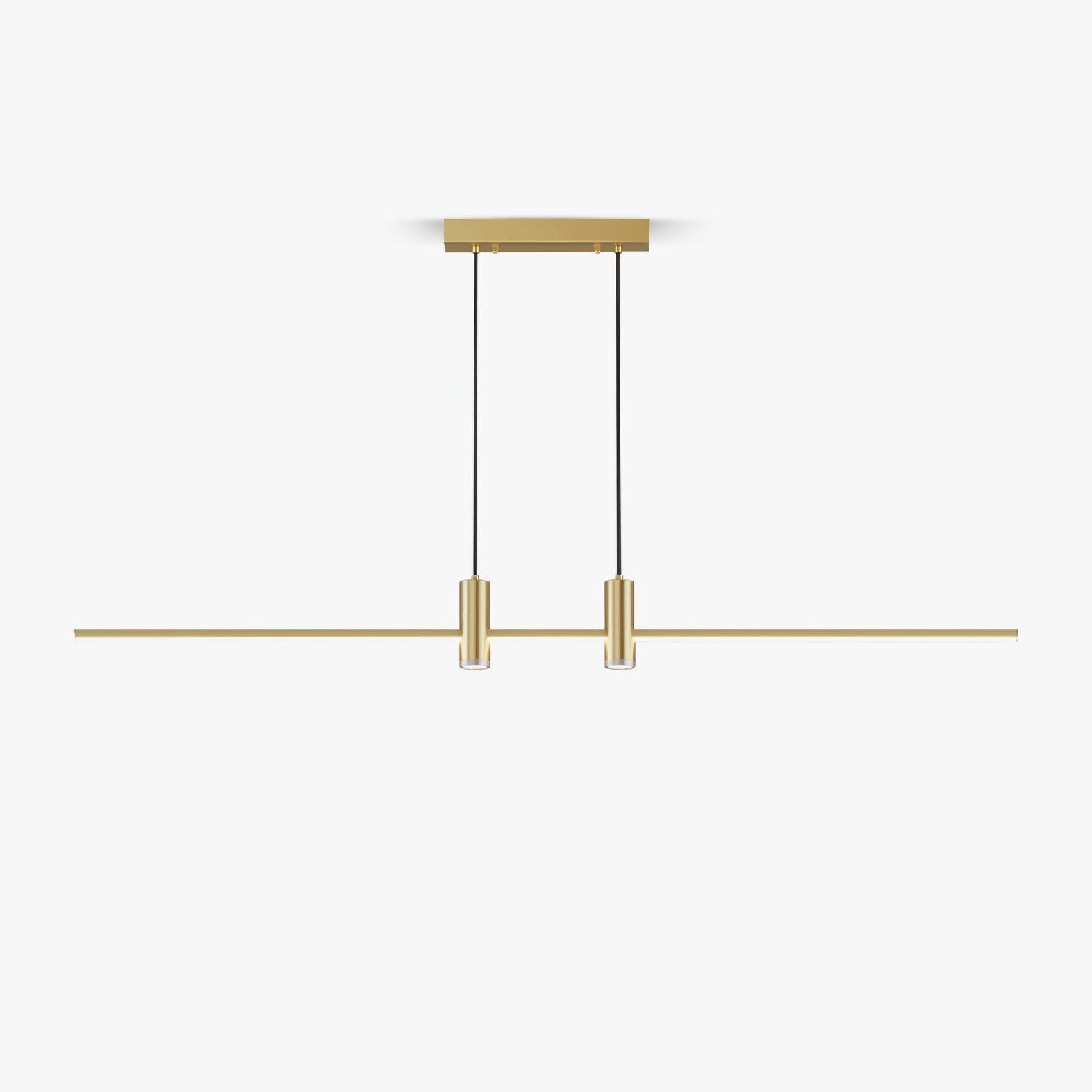 Lustra Pendant Lamp Gold Minimalist for Dining-Neutral Decor