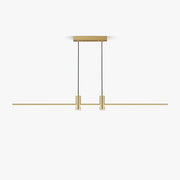 Lustra Pendant Lamp Gold Minimalist for Dining-Neutral Decor