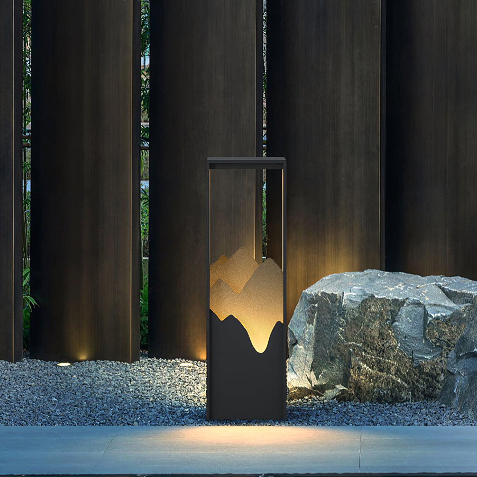 Zen Rustic Acrylic Outdoor Light-Neutral Decor