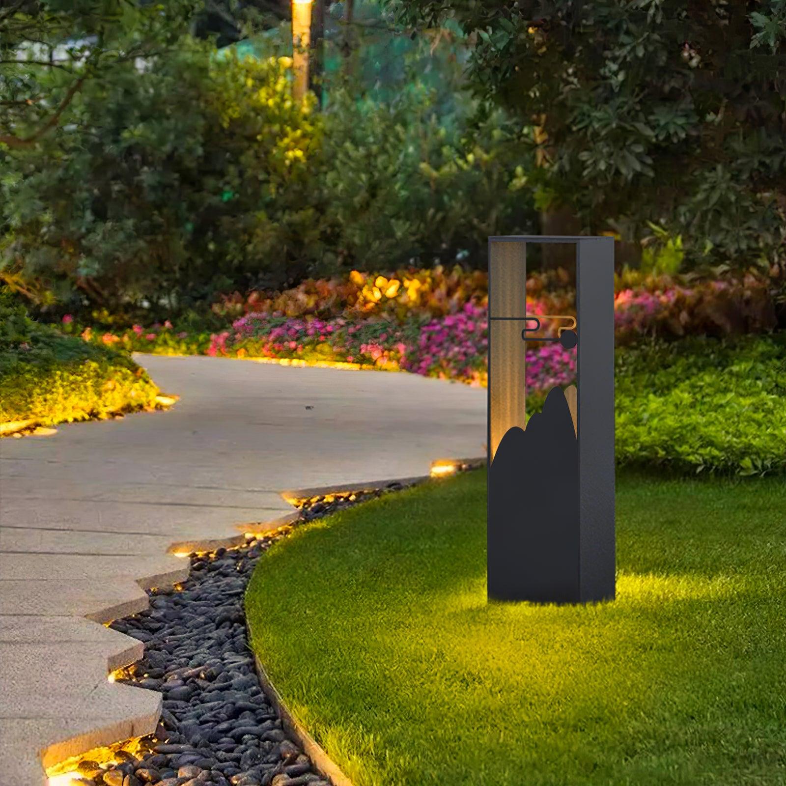 Zen Rustic Acrylic Outdoor Light-Neutral Decor